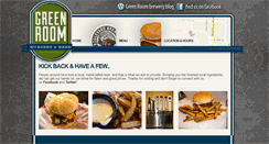 Desktop Screenshot of greenroomkc.com